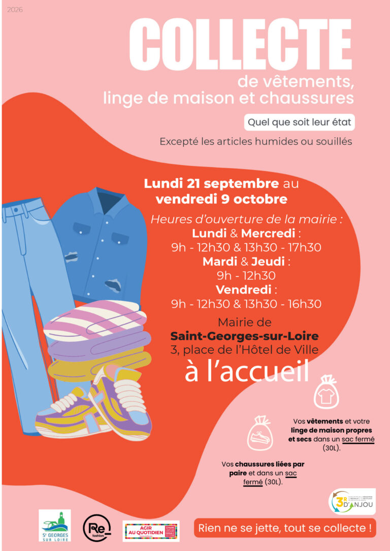 Collecte de textiles