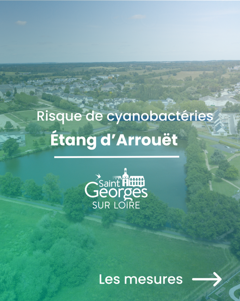 Risque de cyanobactérie à l&rsquo;étang d&rsquo;Arrouët